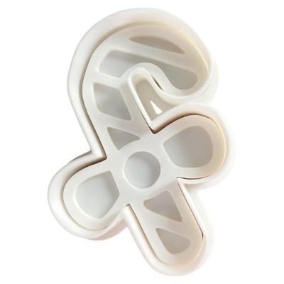 Candy Cane Bow Cookie Cutter Set of 3 Sizes (3" 4" 5") – Christmas Baking & Fondant Tool – 3D Printed in Canada — 3D Printed Collectible by 3DCentral
