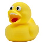 Screaming Duck Figurine - Funny Gag Gift for 4x4 Off Road Vehicle Ducking, Cruise Ship Hiding, Desk Decor & Collectible Meme Toy