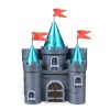 Fairytale Castle – Fantasy Fairy House Castle Décor with Towers & Flags – Enchanted Collectible – 3D Printed in Canada — 3D Printed Collectible by 3DCentral