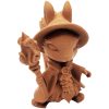 Sage Squirrel Figurine – Fantasy Druid Mage Squirrel with Robe, Hat, and Staff – Tabletop Miniature for Display or Collection – 3D Printed in Canada — 3D Printed Collectible by 3DCentral