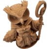 The Healer Owl Figurine – Fantasy Owl Cleric with Staff & Robes of Restoration – Owls & Dragons Collection – Paintable Miniature Display Figure – 3D Printed in Canada — 3D Printed Collectible by 3DCentral