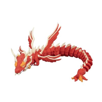 Skyborne Majesty Articulated Eastern Dragon – Display Figure for Fantasy Decor, Collection, or Gift – 3D Printed in Canada — 3D Printed Collectible by 3DCentral