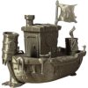 Wasteland Tugboat – Oozing Industrial Boat Sculpture for Display, Gifting & Conversation – 3D Printed in Canada — 3D Printed Collectible by 3DCentral