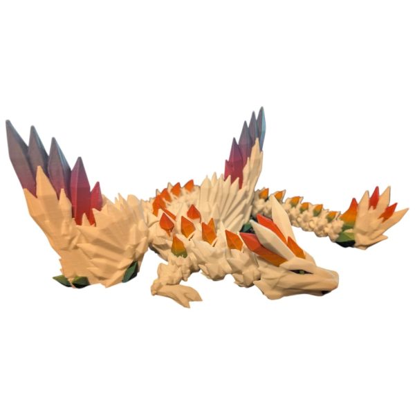 Figurine dragon Crystalwing articulée