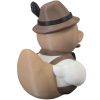 German Oktoberfest Duck Figurine – Bavarian Lederhosen Duck Collectible | Cute Alpine Rubber Duck-Inspired Decor for Desk, Shelf or Gift – 3D Printed in Canada — 3D Printed Collectible by 3DCentral