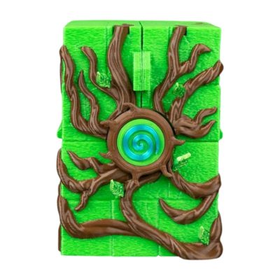 Box of the Grove Deck Box – Enchanted Forest Trading Card Storage Case with Branch Design – Fits 100+ Cards – Decorative Card Holder for Fantasy & Battle Decks – 3D Printed in Canada — 3D Printed Collectible by 3DCentral