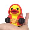 Boxing Duck Figurine with Red Hoodie & Gloves – Funny Fighter Duck Statue for Gym Lovers, Boxing Fans & Motivational Desk Decor – 3D Printed in Canada — 3D Printed Collectible by 3DCentral