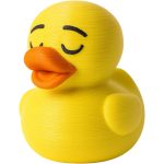 Kissing Duck Figurine – Cute Rubber Duck with Puckered Beak & Closed Eyes for Romantic Gag Gifts, Love Decor or Collectors
