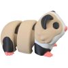 Cute Articulated Guinea Pig Figurine – Tri-Color Desk Pet Desk Figurine for Teens & Adults – Small Animal Collectible for Decorative Display & Decor – 3D Printed in Canada — 3D Printed Collectible by 3DCentral