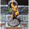 Monk Male Miniature for Fantasy RPGs – Martial Artist Warrior Figurine with Staff for Painting & Collecting – 3D Printed in Canada — 3D Printed Collectible by 3DCentral