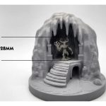 Miniature Display Cave Diorama