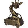 Giraffe in a Car Figurine – Whimsical Animal Sculpture with Long Neck Humor – 3D Printed in Canada — 3D Printed Collectible by 3DCentral
