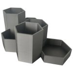 Hexagonal Desk Organizer