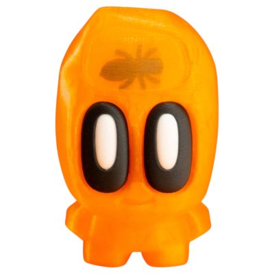 Amber Blob Rock – Collectible Figurine with Insect Detail | Geology-Inspired Desk Toy, Unique Fidget Collectible, Novelty Gift – 3D Printed in Canada — 3D Printed Collectible by 3DCentral