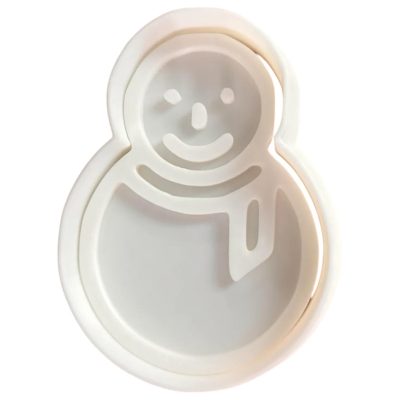 Snowman Cookie Cutter Set of 3 Sizes (3" 4" 5") – Christmas Baking & Fondant Mold – 3D Printed in Canada — 3D Printed Collectible by 3DCentral