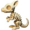 Chibi Skeleton Kangaroo Figurine – Cute Creepy Undead Marsupial Collectible for Shelf Display or Gothic Décor – 3D Printed in Canada — 3D Printed Collectible by 3DCentral
