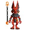 Articulated Anubis Figurine – Sacred Azure Egyptian God of The Afterlife Poseable Collectible – Decorative Display Toy & Collectible for Teens & Adults – 3D Printed in Canada — 3D Printed Collectible by 3DCentral