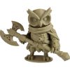 The Champion Owl Figurine – Fantasy Owl Warrior with Double Axe & Battle Gear – Owls & Dragons Collection – Paintable Display Miniature – 3D Printed in Canada — 3D Printed Collectible by 3DCentral