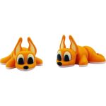 Cartoon Style Articulated Dog Figurine – Cute Collectible Pup