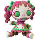 Articulated Creepy Gingerbread Girl Figurine – Dark Holiday Desk Collectible for Teens & Adults – Decorative Display & Collectible – Gothic Christmas Decoration