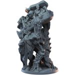 Undead Monstrosity Miniature 32mm Scale | Horror Carrying Pile of Skeletons