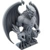 Stone Guardian Gargoyle Statue – Gothic Demon Figurine for Shelf or Desk Display, Fantasy Creature Home Decor, Menacing Winged Sculpture – 3D Printed in Canada — 3D Printed Collectible by 3DCentral