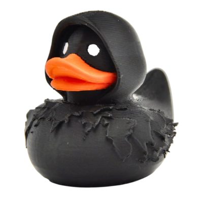 Spooky Wraith Duck - Black Ghost Duck Figurine - Halloween Horror Collectible - Car Dashboard Decoration - Duck Duck Gift - Cruise Duck for Hiding – 3D Printed in Canada — 3D Printed Collectible by 3DCentral