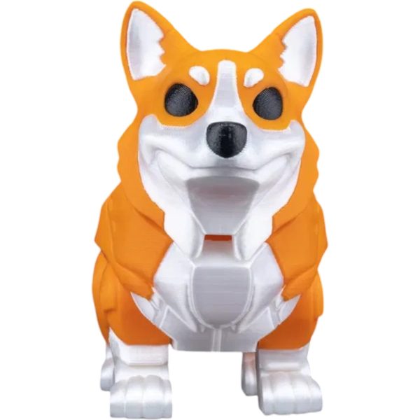 C0-R61 TerraGuardian Mech Corgi Figurine