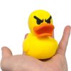 Screaming Duck Figurine – Angry Rubber Duck with Yelling Beak & Intense Expression for Desk Humor, Gag Gifts or Collectors – 3D Printed in Canada — 3D Printed Collectible by 3DCentral