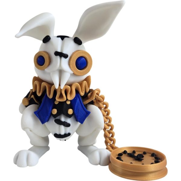 Figurine de lapin blanc articulé Twisty