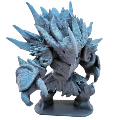 Ice Elemental Figurine – Frost Creature Miniature for Fantasy RPG, Wargames, or Display – Spiked Glacier Golem Model – 3D Printed in Canada — 3D Printed Collectible by 3DCentral