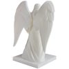 Archangel Michael Statue – Geometric Warrior Angel with Sword and Shield for Altar, Protection Décor or Faith-Based Display – 3D Printed in Canada — 3D Printed Collectible by 3DCentral