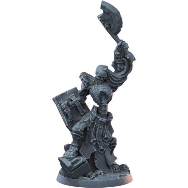 Skeleton Axe Berserker Miniature