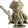 The Pirate Owl Figurine – Fantasy Owl Buccaneer with Tricorn Hat & Flintlock Pistol – Owls & Dragons Collection – Paintable Miniature for Display or Diorama – 3D Printed in Canada — 3D Printed Collectible by 3DCentral