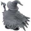 Crow Conjuror Figurine – Fantasy Wizard Crow Statue with Staff – Magical Owl & Raven Inspired Miniature for Display or Painting – 3D Printed in Canada — 3D Printed Collectible by 3DCentral