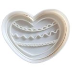 Christmas Heart Cookie Cutter Set – Festive Love Theme