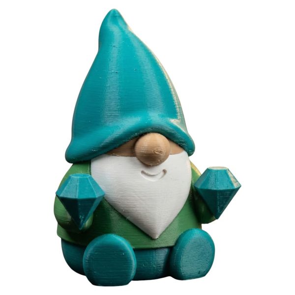 Diamond Hands Gnome – Crypto Trader Decor