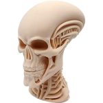 Skeletal Alien Bust