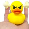 Furious Duck Figurine – Angry Rubber Duck with Steam Puffs & Scowl Face for Desk Humor, Collectors & Gag Gifts – 3D Printed in Canada — 3D Printed Collectible by 3DCentral