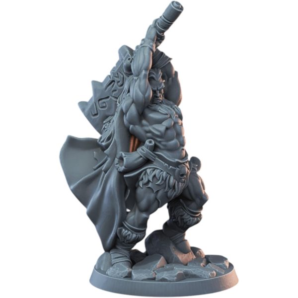 Figurine de barbare mâle 32 mm