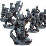 Set of 7 Orc Miniatures