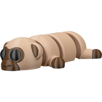 Monkey Pause Fidget Figurine Set – Pack of 5 Articulated Monkey Desk Toys for Stress Relief, Relaxation & Collectible Decor – Cute Animal Fidget Figurines – 3D Printed in Canada — 3D Printed Collectible by 3DCentral