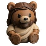 Jesus Teddy Bear Figurine