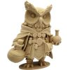 Owl Alchemist Figurine with Cloak & Potion Bottles – Magical Desktop Collectible – 3D Printed in Canada — 3D Printed Collectible by 3DCentral
