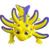 Articulated Axolotl Figurine — 3D Printed Articulated Figurines by 3DCentral