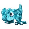 Dilophosaurus Dinosaur Figurine – Articulated Collectible Desk Pet for Teens & Adults – Aqua Blue Reptile Toy Model, Poseable & Collectible – 3D Printed in Canada — 3D Printed Collectible by 3DCentral