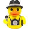 Journalist Duck Figurine with Hat, Microphone & Camera – Funny Press Reporter Collectible for Desk or Gift Display – 3D Printed in Canada — 3D Printed Collectible by 3DCentral