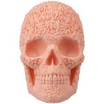 Bloom of Doom – Rose-Covered Skull Statue for Gothic Décor, Dark Floral Centerpieces & DIY Painting Projects – Macabre Home Accent for Shelves, Altars & Halloween Displays – 3D Printed in Canada — 3D Printed Collectible by 3DCentral