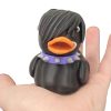 Emo Goth Duck Figurine with Piercings and Punk Collar – Alt Aesthetic Décor for Desk or Shelf – Collectible-Friendly Collectible Gift – 3D Printed in Canada — 3D Printed Collectible by 3DCentral