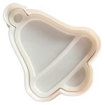 Christmas Bell Cookie Cutter Set of 3 Sizes (3" 4" 5")
